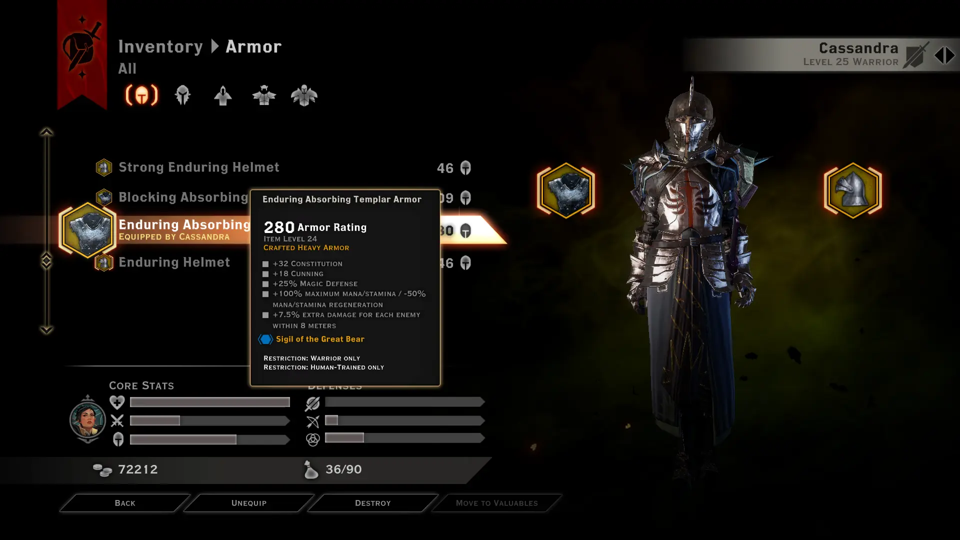 templar armor dragon age inquisition