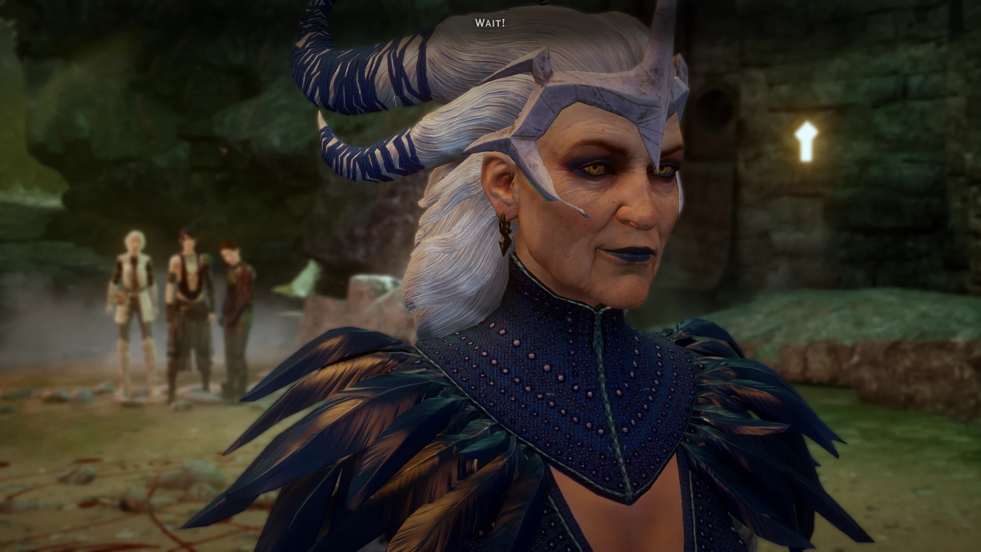 Blue Flemeth Recolor at Dragon Age: Inquisition Nexus - Mods and community