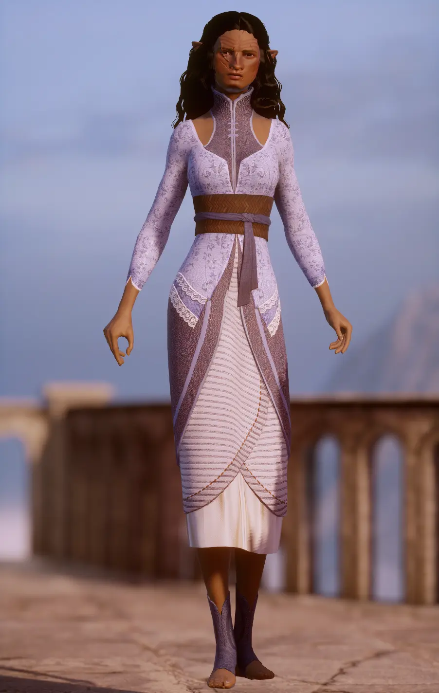 Elf Dress Retextures (Frosty) at Dragon Age: Inquisition Nexus - Mods