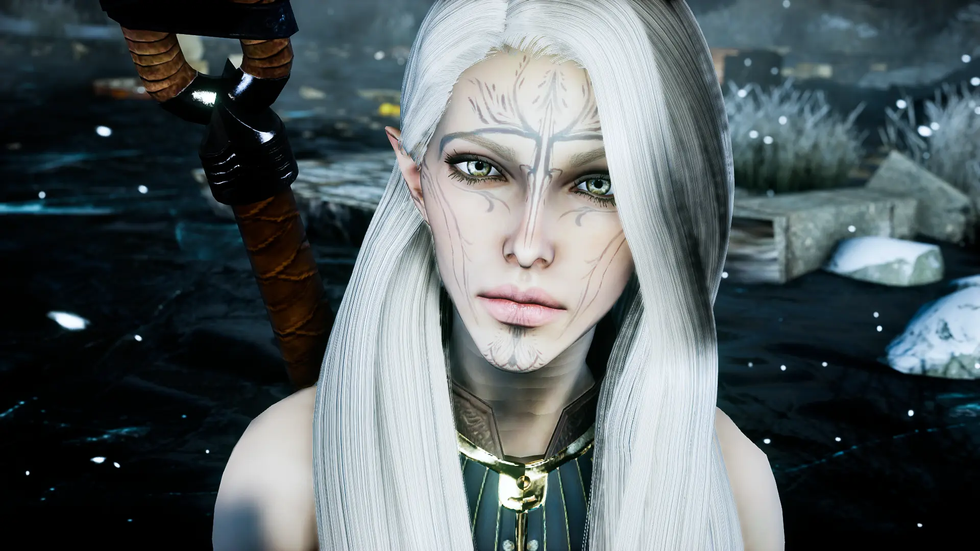 Casthia EF Elf Female Elven Mage Lavellan Sliders At Dragon Age Inquisition Nexus Mods