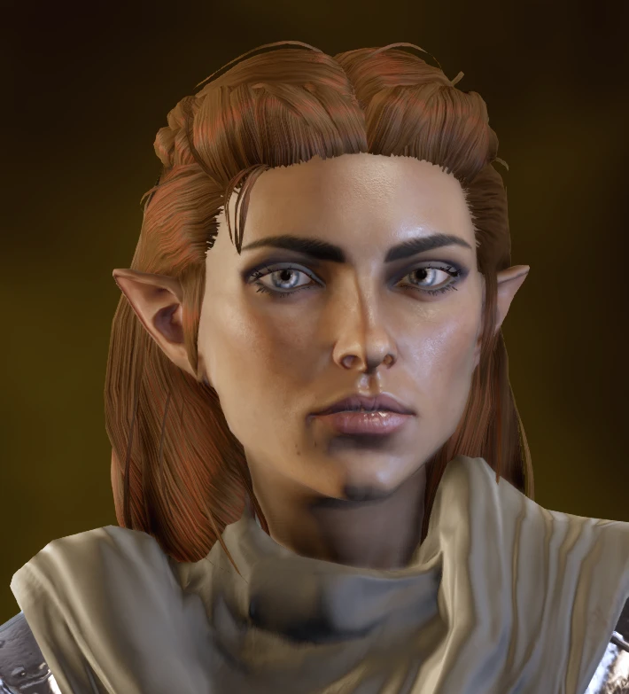 Crown braid hairstyle for HF and EF Inquisitor at Dragon Age ...