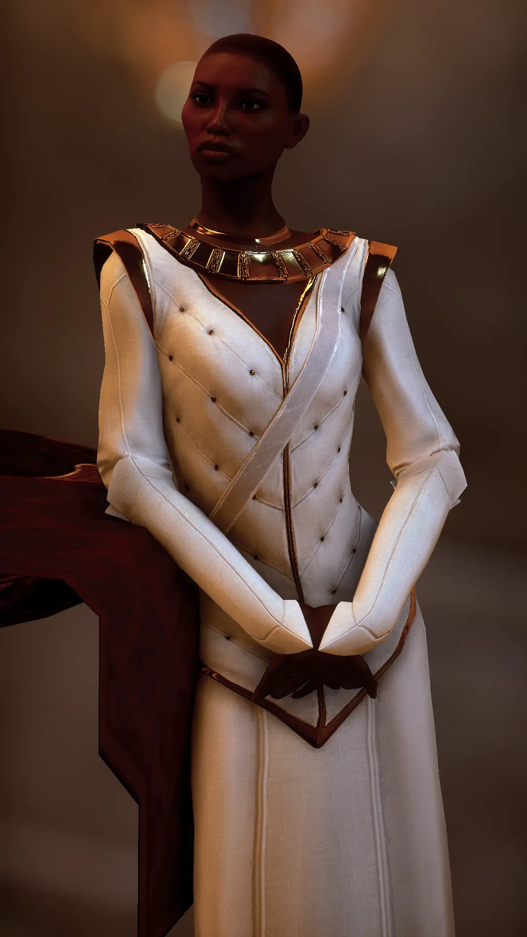 Leliana and Vivienne Halamshiral Dress at Dragon Age Inquisition