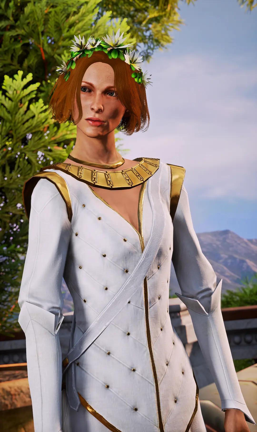 Leliana and Vivienne Halamshiral Dress at Dragon Age Inquisition