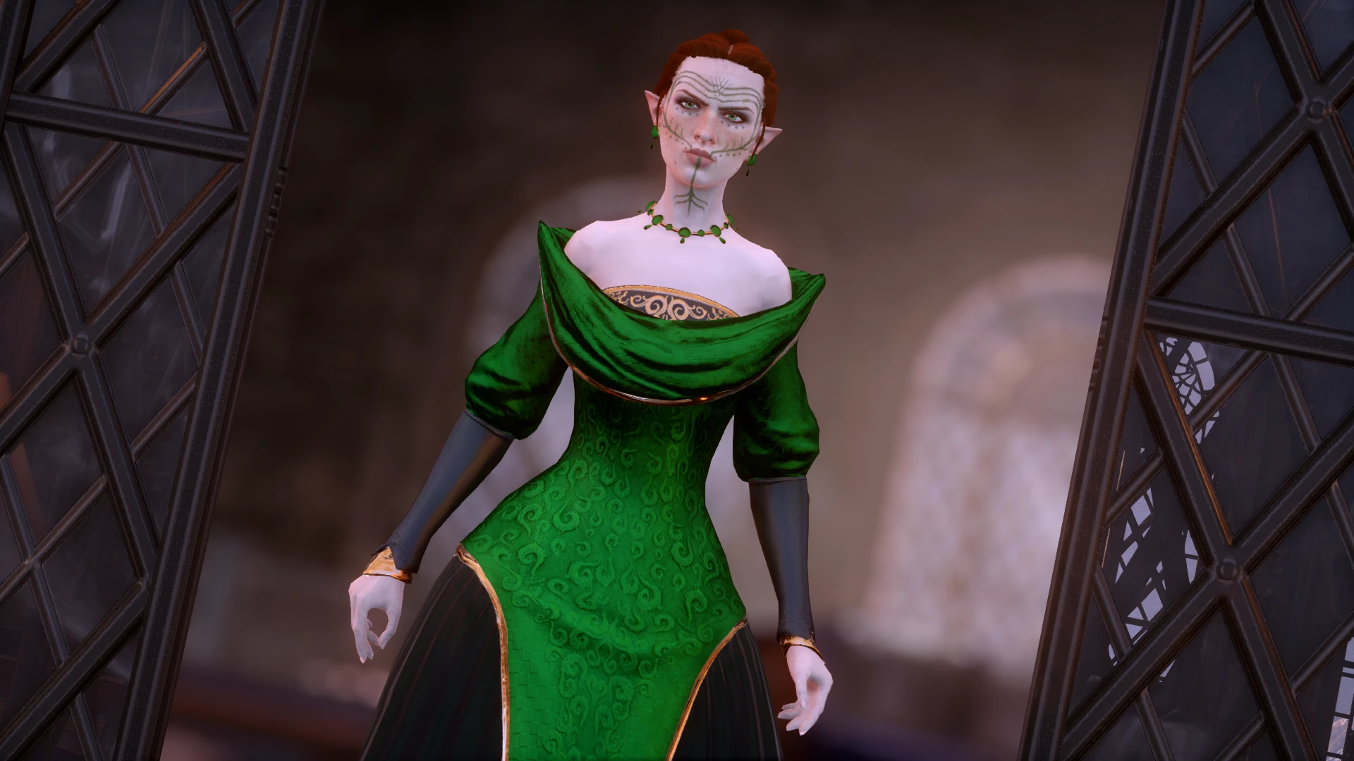 Odette Empress Dress (HF EF DF QF) at Dragon Age: Inquisition Nexus ...