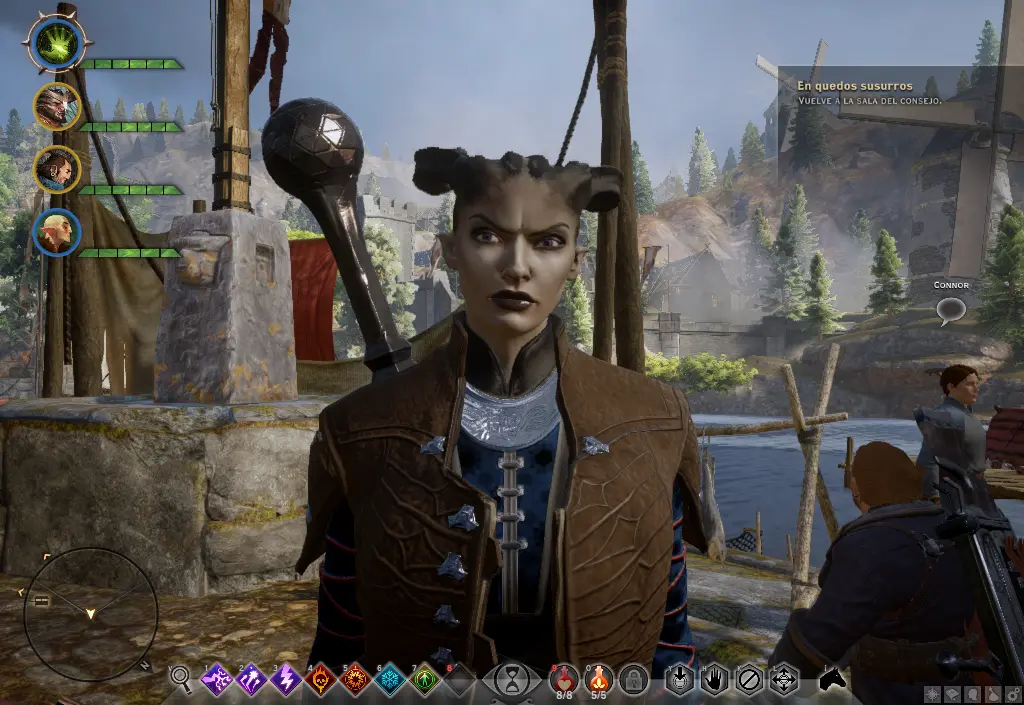 Female Qunari Mage