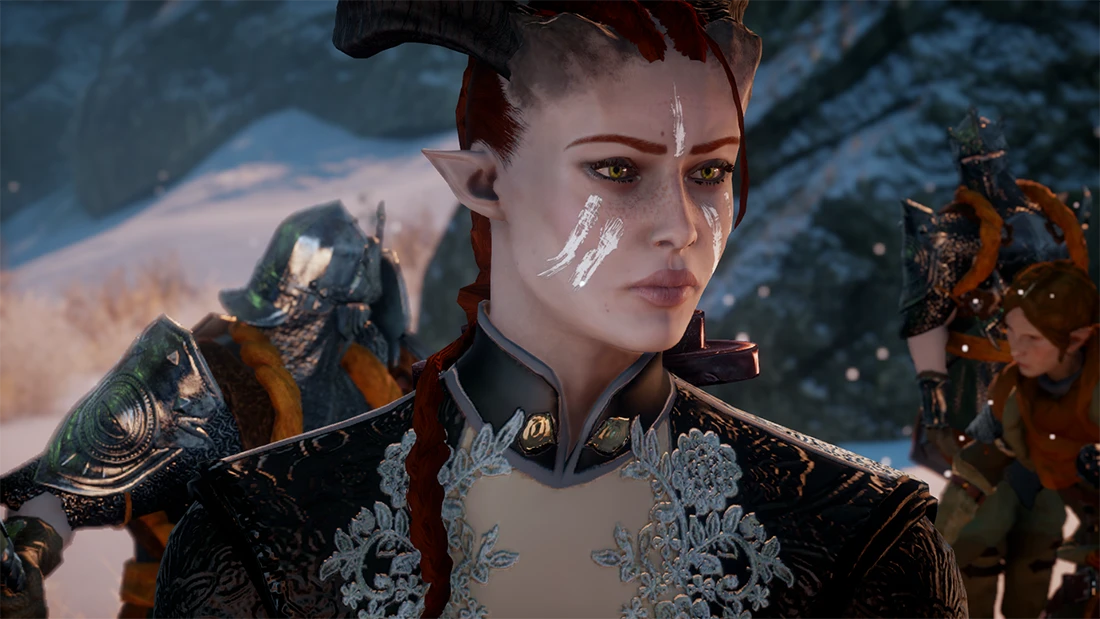 Long Braid For Male And Female Qunari At Dragon Age Inquisition Nexus Mods And Community
