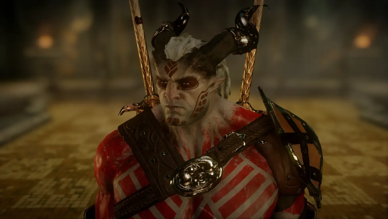 Iron Inquisitor- Iron bull PJ and armor Appearance for QM at Dragon Age ...