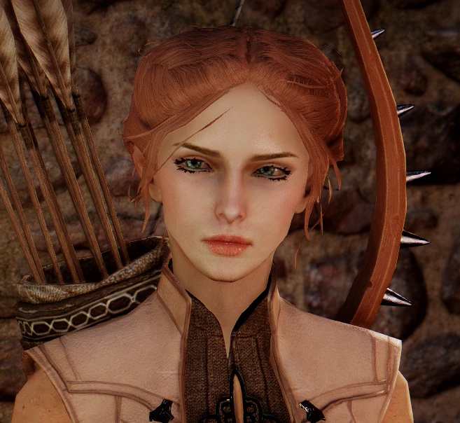 Isabelle Lavellan A Female Elf At Dragon Age Inquisition Nexus Mods And Community