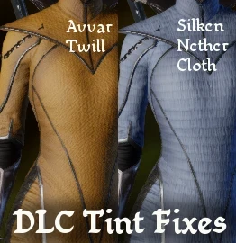 DLCTintFixes Cloth