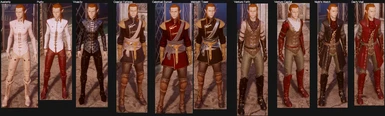 Winter Skyhold Outfits - config v1
