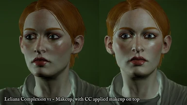 v1 - Makeup - with cc applied makeup on top