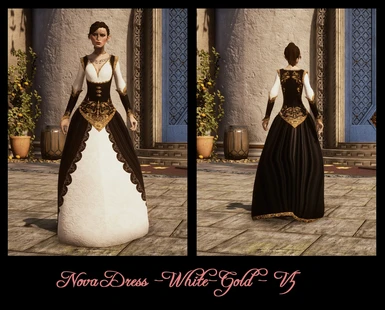 Nova Dress WhiteGold V5