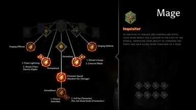 Inquisitor Tree Overhauled - Mage