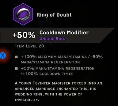 ring of doubt