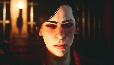 Angry lesbian looking amazing with her new complexion