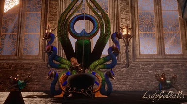 LadyG Peacock Throne