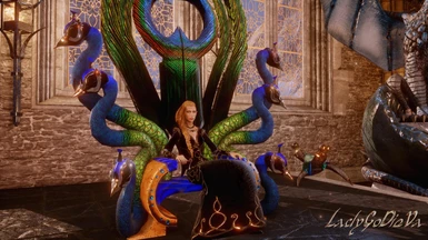 LadyG Peacock Throne