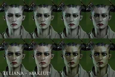 Leliana skintones - makeup