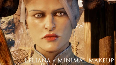 Leliana - Minimal makeup