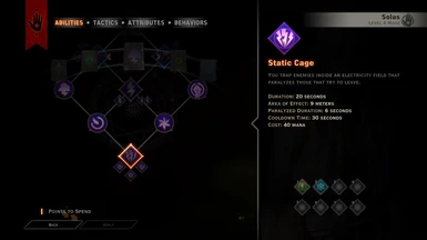 Static Cage (Main ability Grade Up)