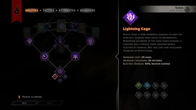 Lightning Cage (Main ability Grade Up)