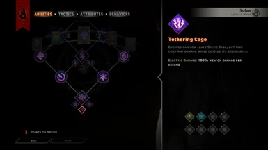 Tethering Cage (Main ability Grade Up)