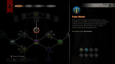 Fade Shield (Change New Ability for Barrier overhaul)