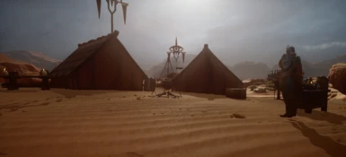 Desert Camp After