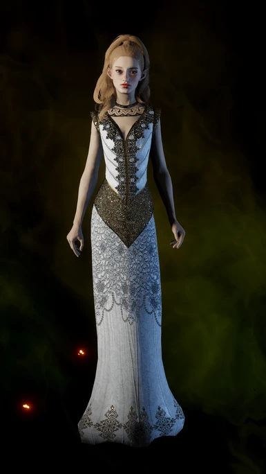EF Bride Dress Alt with SK Herah dress retexture from here https://www.nexusmods.com/dragonageinquisition/mods/2775?tab=description