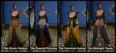 Orlesian Dress Tinted Wardrobe Formal Wear Colours