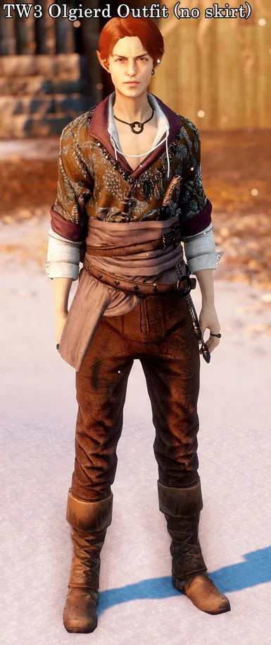 TW3 Olgierd Outfit (no skirt)