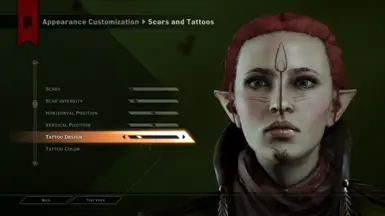 Vaimah's vallaslins at Dragon Age: Inquisition Nexus - Mods and community