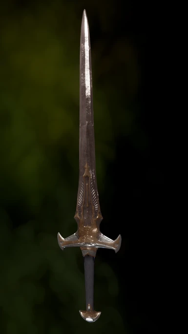 Tevinter Longsword Black Grip Retexture (available in the optional files)
