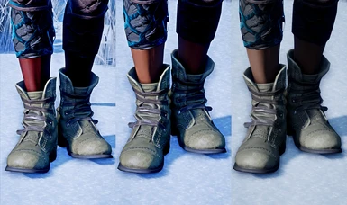 Sera legs fix close ups (left = before, middle = after with filter, right = after with no filter)