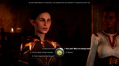 Example of unlocked and renamed dialogues.