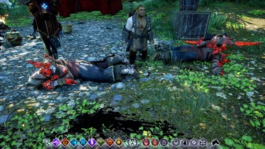 v.1.1b  Visible Corpses (all) with Blood