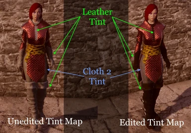 Skyhold Armor Tint Map Comparison