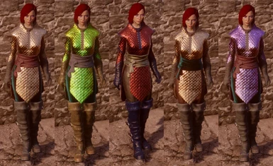 Tints 10-14 on Skyhold Armor with Tint Map Edit