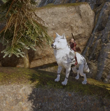 mod works like a charm wolf looks great and sound is great too! always wished BW would add a wolf mount to DA. THANK YOU! :3