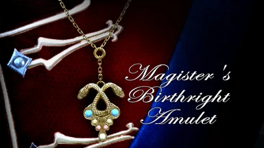 Magister's Birthright Amulet for Dorian