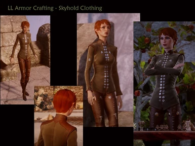 LL Armor Crafting - Clothing Ingame