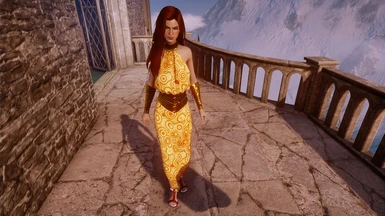 goldwithred nipuni dress retexture front