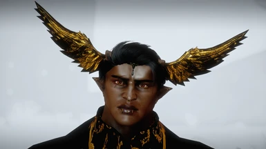 Hermes Horns for Qunari ft. Accessories - QM - Zoomed Out