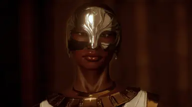 Vivienne with Simple Mask and Dress