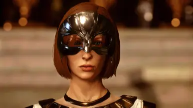 Leliana with Simple Mask and Dress