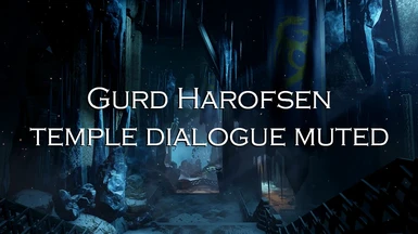 Gurd Harofsen Temple Dialogue Muted