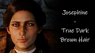 Josephine - True Dark Brown Hair