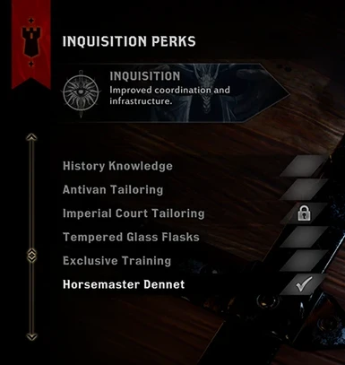 Perks Unbound at Dragon Age: Inquisition Nexus - Mods and community