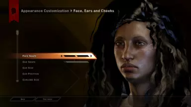 Face, Ears and Cheeks