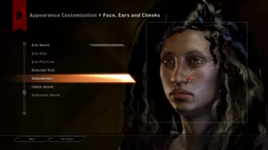Cheekbones